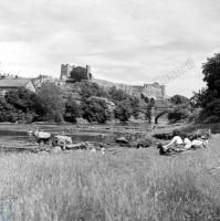 River Swale, Richmond Bridge and Richmond Castle